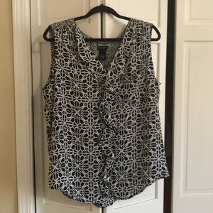 Sleeveless blouse